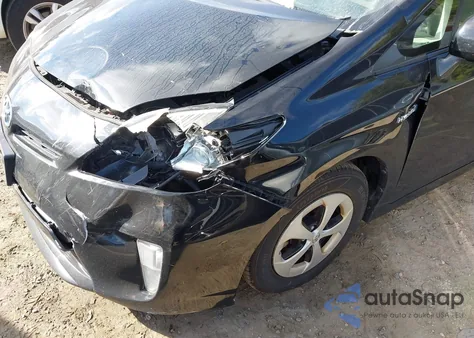 2012 Toyota Prius Three из США, поврежденный, VIN JTDKN3DU6C5487981